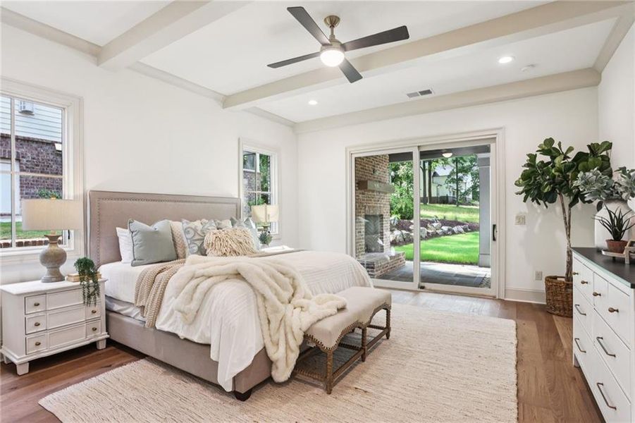Furnished interior view inside a new home in , Marietta (Image 8).