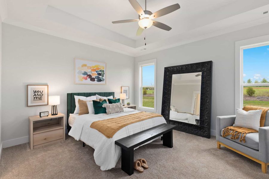 Furnished interior view inside a new home in Westfield Garden Homes, Gallatin (Image 10).