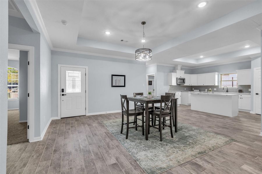 Furnished interior view inside a new home in , Montgomery (Image 11).