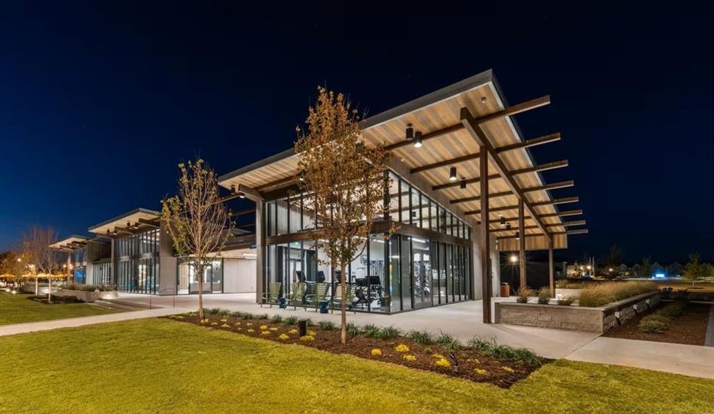The amazing amenity center is open!