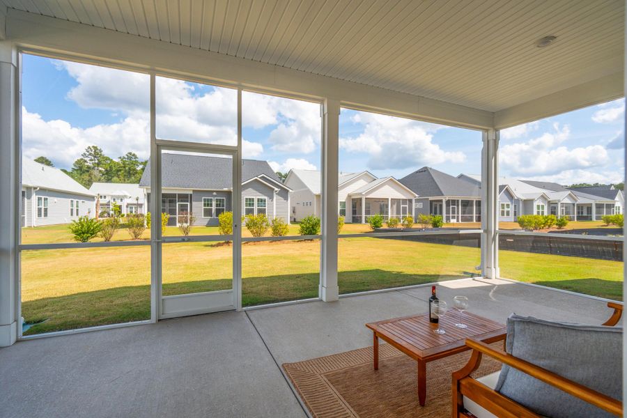 Exterior details and patio area of a home in , Summerville (Image 3).