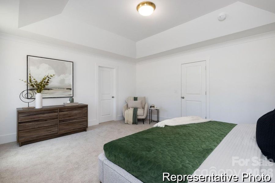 Furnished interior view inside a new home in Whispering Hills, Locust (Image 23).