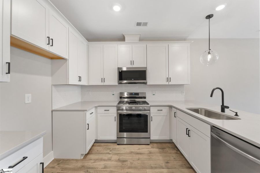 Furnished interior view inside a new home in Renaissance Place, Greenville (Image 4).