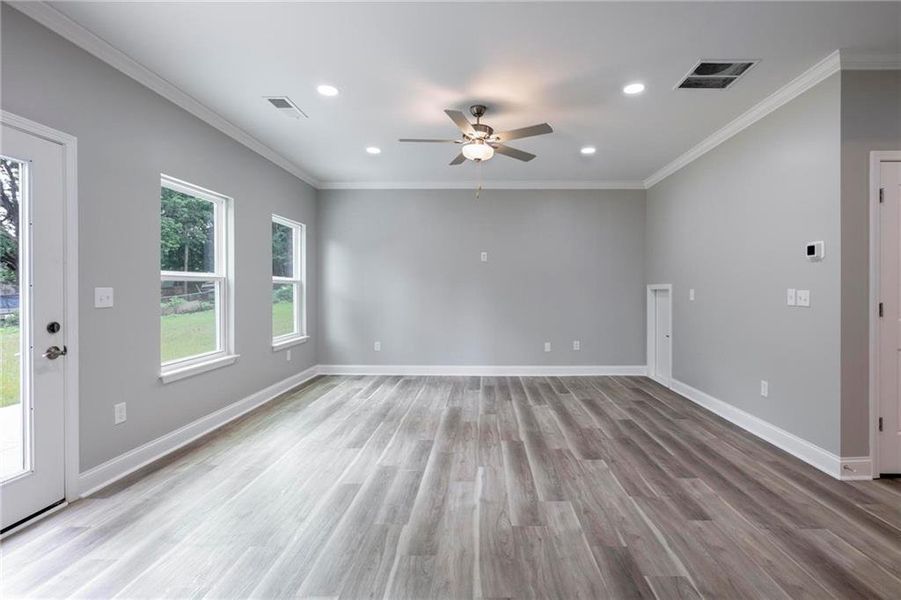 Spacious, unfurnished interior of a new home in , Douglasville (Image 26).