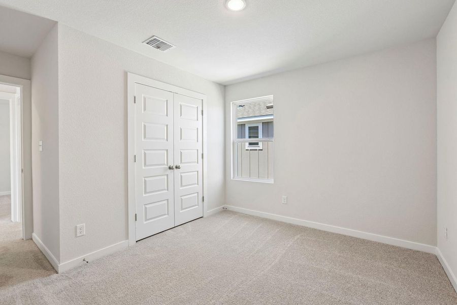 Spacious, unfurnished interior of a new home in Avery Centre, Round Rock (Image 16). Spacious, unfurnished interior of a new home in Avery Centre, Round Rock (Image 16).