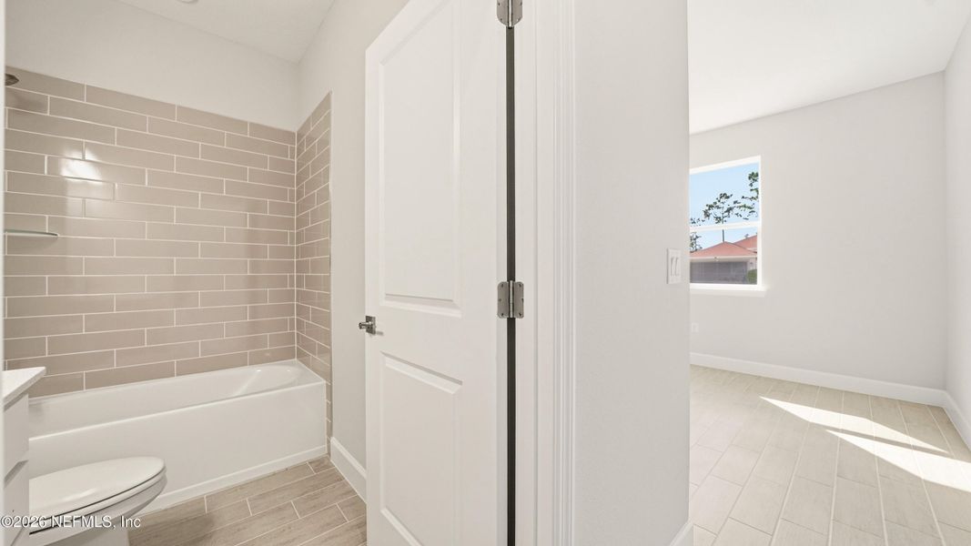 Furnished interior view inside a new home in , Palm Coast (Image 15).