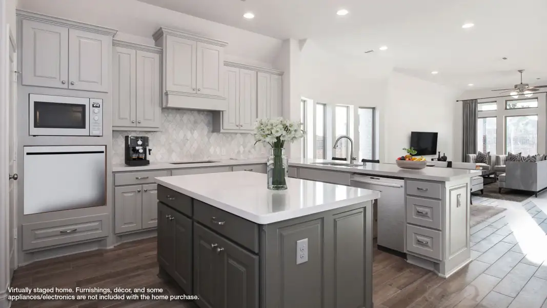 Furnished interior view inside a new home in Escondido, Magnolia (Image 11).