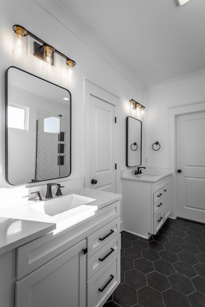 Representative furnished interior of a home built from the Groveland by Riverstone Construction, LLC in Creekside, Cleveland (Image 14).