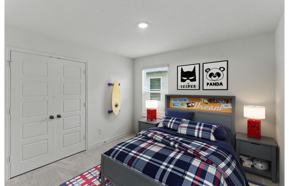 Representative furnished interior of a home built from the Beeville by Centex in Davis Ranch, San Antonio (Image 7).