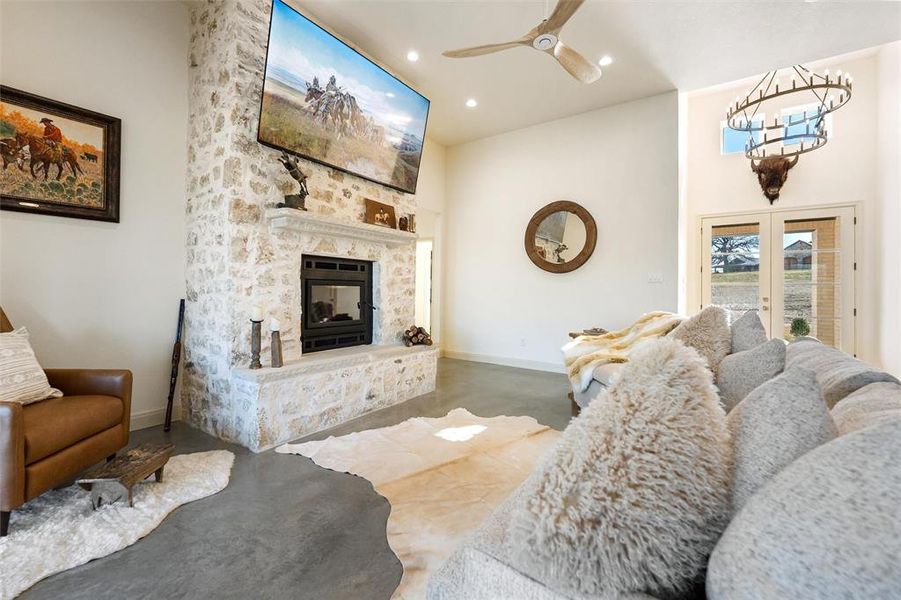 Furnished interior view inside a new home in , Boyd (Image 15). Furnished interior view inside a new home in , Boyd (Image 15).