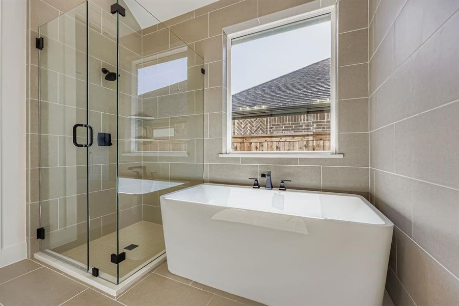 Furnished interior view inside a new home in M3 Ranch 60s, Mansfield (Image 10).