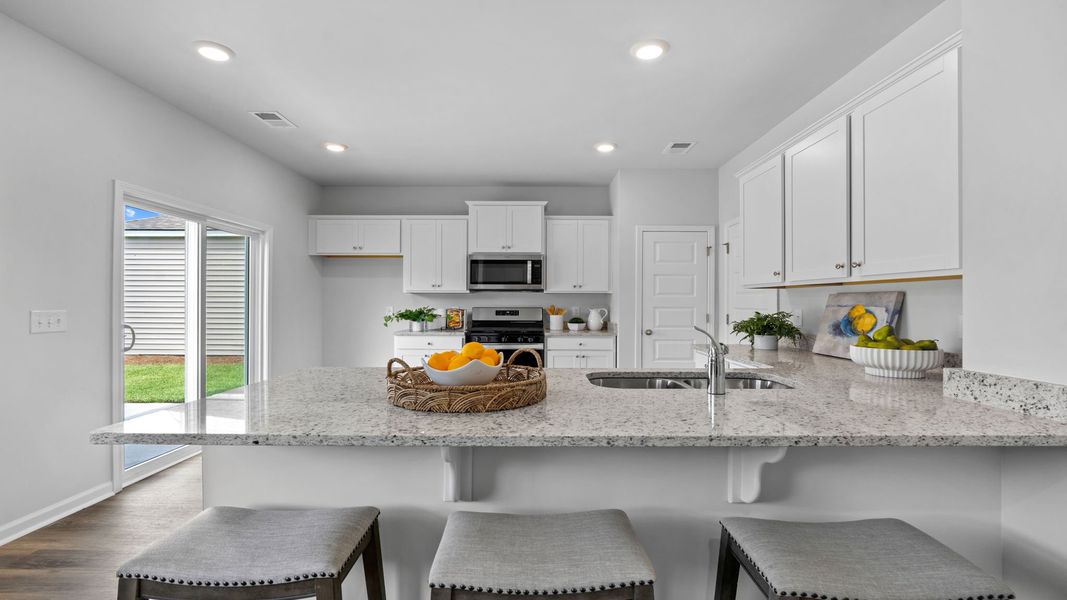 Furnished interior view inside a new home in The Retreat at East Argent, Ridgeland (Image 9).