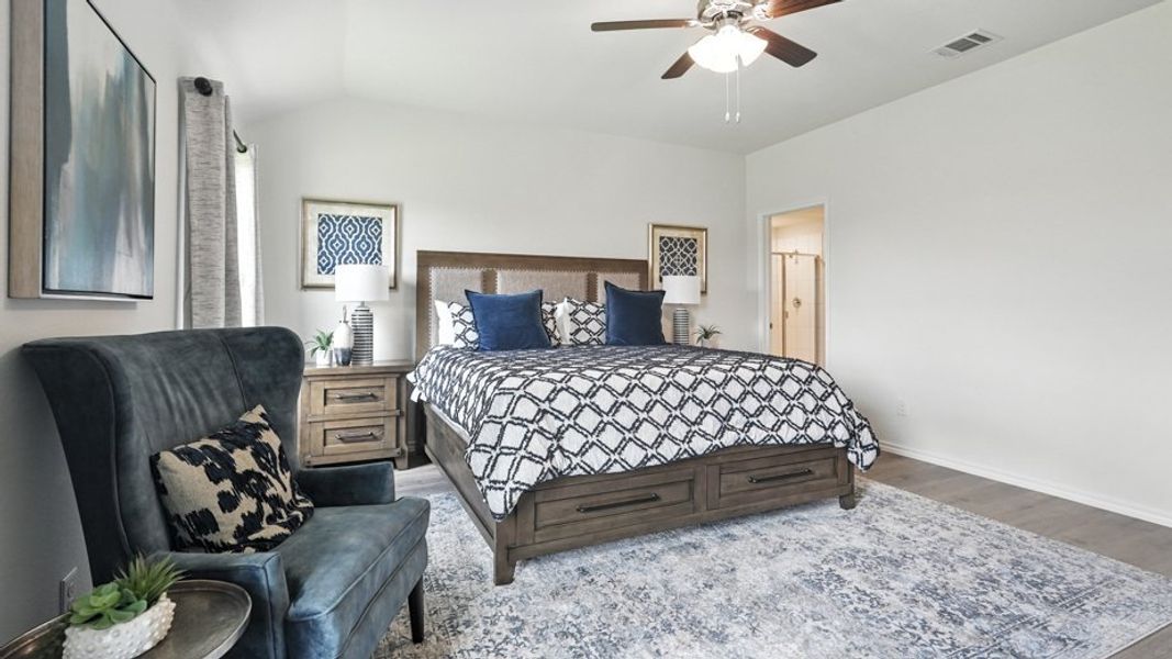 Furnished interior view inside a new home in Waverly Estates, Josephine (Image 3).