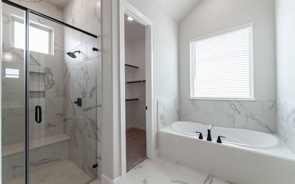 Furnished interior view inside a new home in Heath Golf & Yacht Club, Forney (Image 10).
