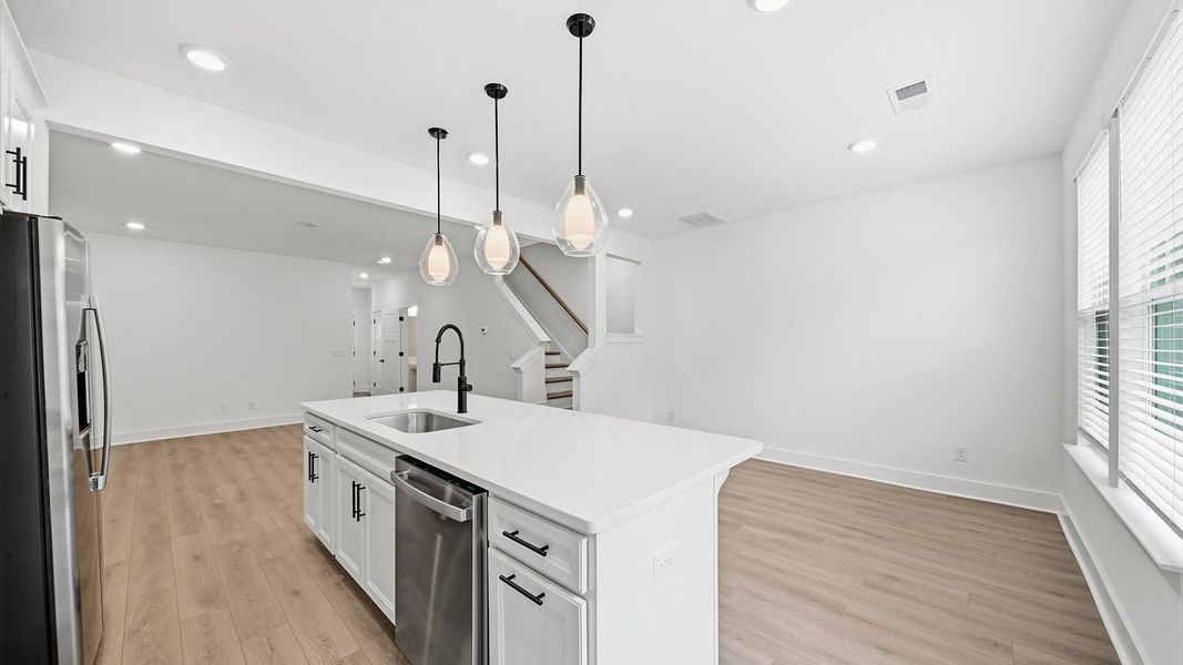 Furnished interior view inside a new home in Clayton Crossing, Arden (Image 13).