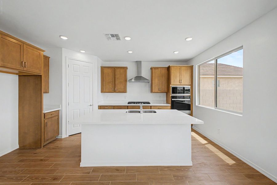 Furnished interior view inside a new home in Soleo, San Tan Valley (Image 3).