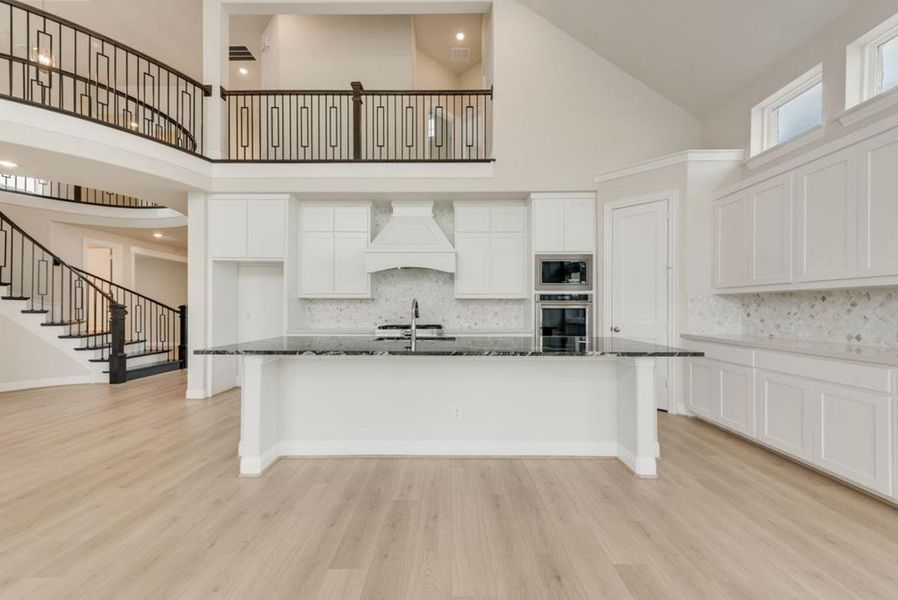 Furnished interior view inside a new home in Somercrest, Midlothian (Image 7).