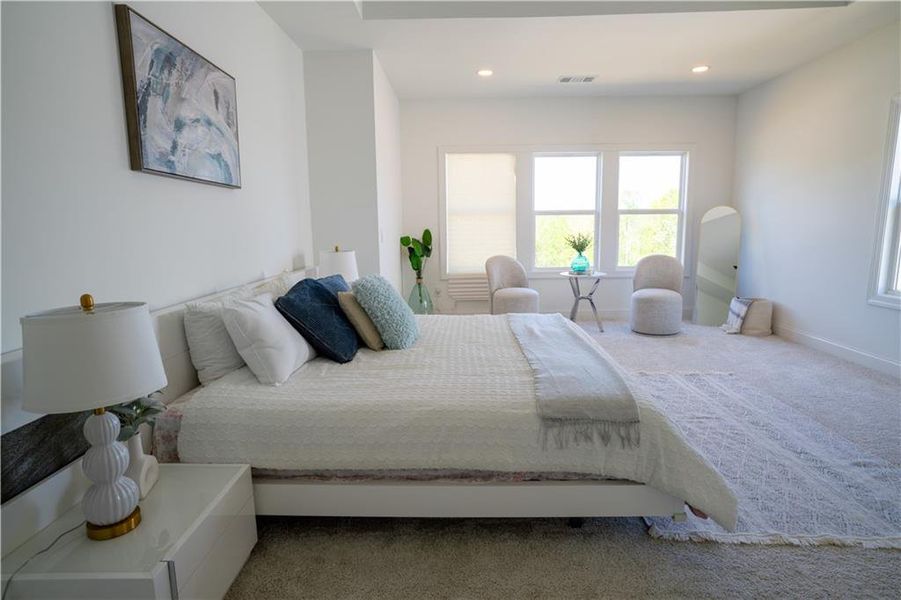 Furnished interior view inside a new home in , Woodstock (Image 30).