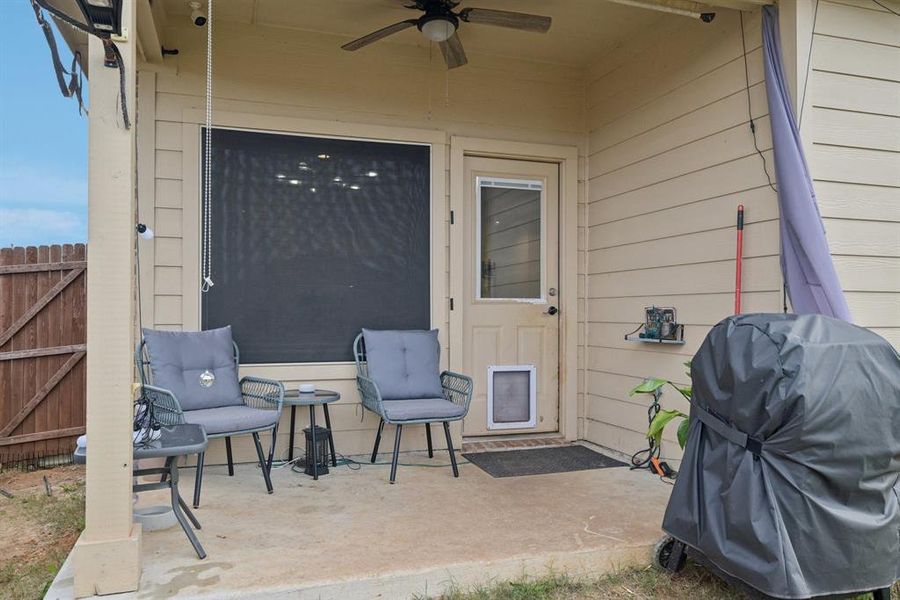 Exterior details and patio area of a home in Springhill South, Boyd (Image 21). Exterior details and patio area of a home in Springhill South, Boyd (Image 21).