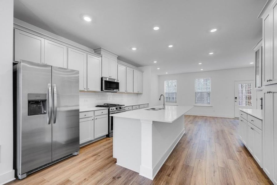 Furnished interior view inside a new home in Towns at Creekside, Doraville (Image 6).
