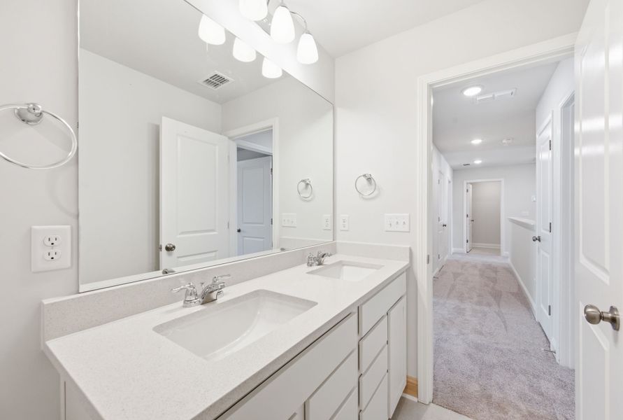 Furnished interior view inside a new home in Carriage Estates, Lexington (Image 12).