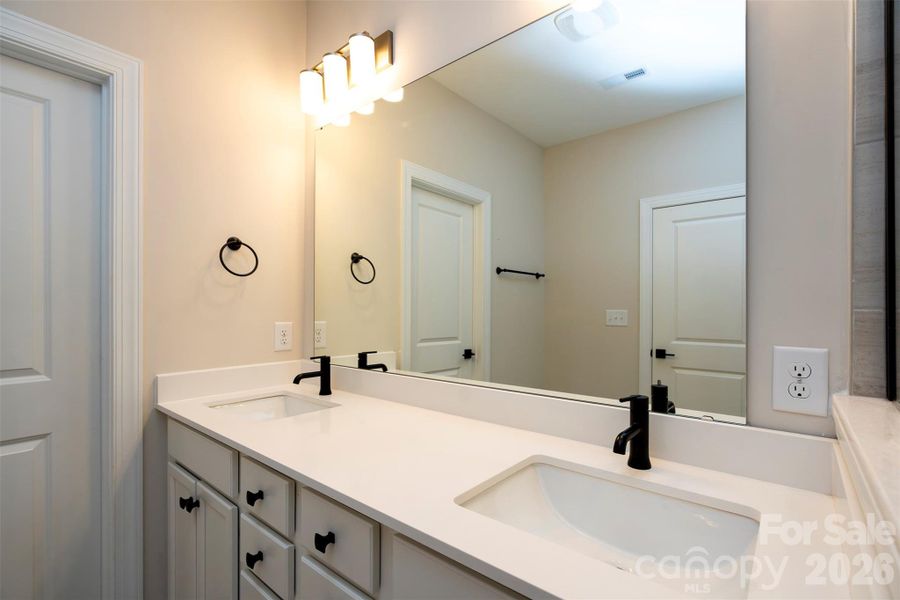 Furnished interior view inside a new home in , Monroe (Image 11).
