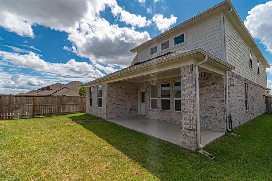 Exterior details and patio area of a home in Marvida, Cypress (Image 4). Exterior details and patio area of a home in Marvida, Cypress (Image 4).