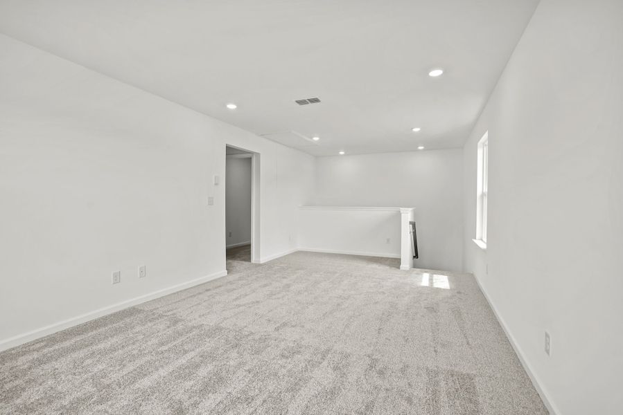 Spacious, unfurnished interior of a new home in Michaux Gardens, Belmont (Image 47). Spacious, unfurnished interior of a new home in Michaux Gardens, Belmont (Image 47).