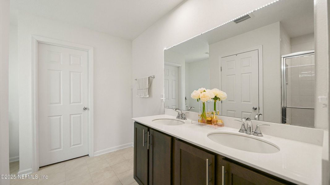 Furnished interior view inside a new home in , Jacksonville (Image 9). Furnished interior view inside a new home in , Jacksonville (Image 9).