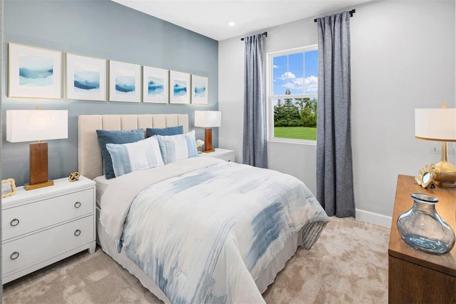 Furnished interior view inside a new home in Meadowlark Landing, Apopka (Image 5).