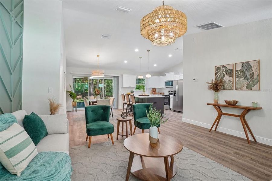 Furnished interior view inside a new home in , Citrus Springs (Image 13). Furnished interior view inside a new home in , Citrus Springs (Image 13).