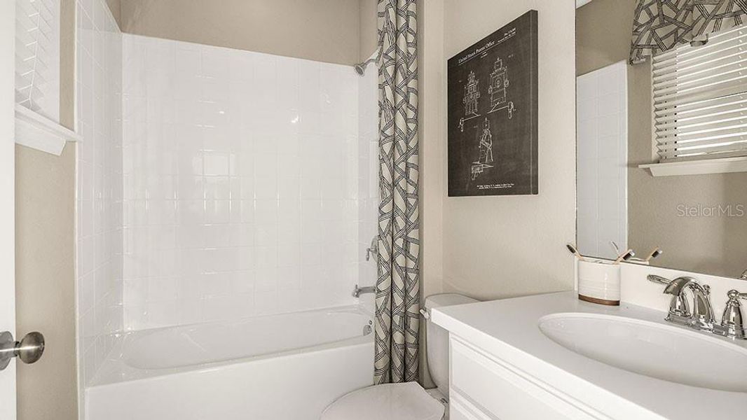 Furnished interior view inside a new home in Westview, Poinciana (Image 13).