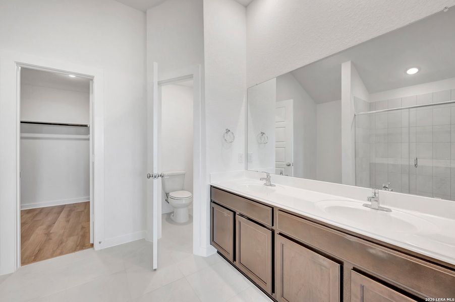 Furnished interior view inside a new home in Legacy Hills, San Antonio (Image 11).