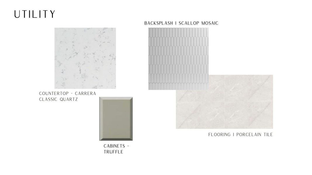 Utility/Laundry Room selections Utility/Laundry Room selections