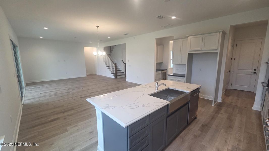 Furnished interior view inside a new home in , St. Johns (Image 7).