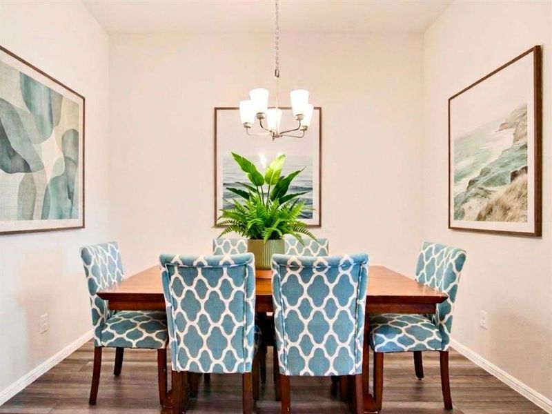 Furnished interior view inside a new home in , Venus (Image 10).