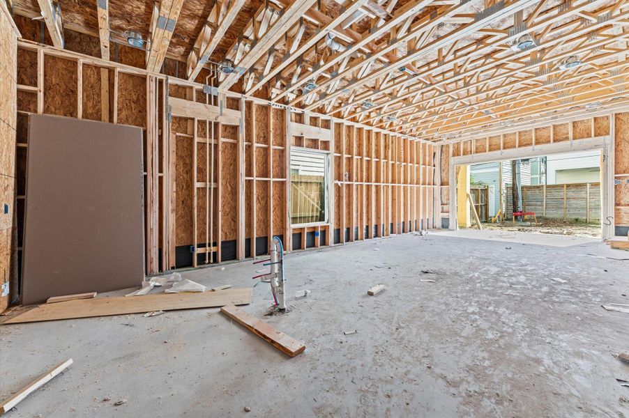 The kitchen, dining and living area create the perfect space for family gatherings. The kitchen, dining and living area create the perfect space for family gatherings.