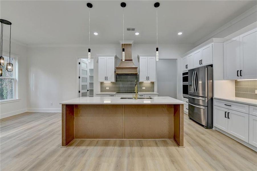 Furnished interior view inside a new home in , Lawrenceville (Image 7).