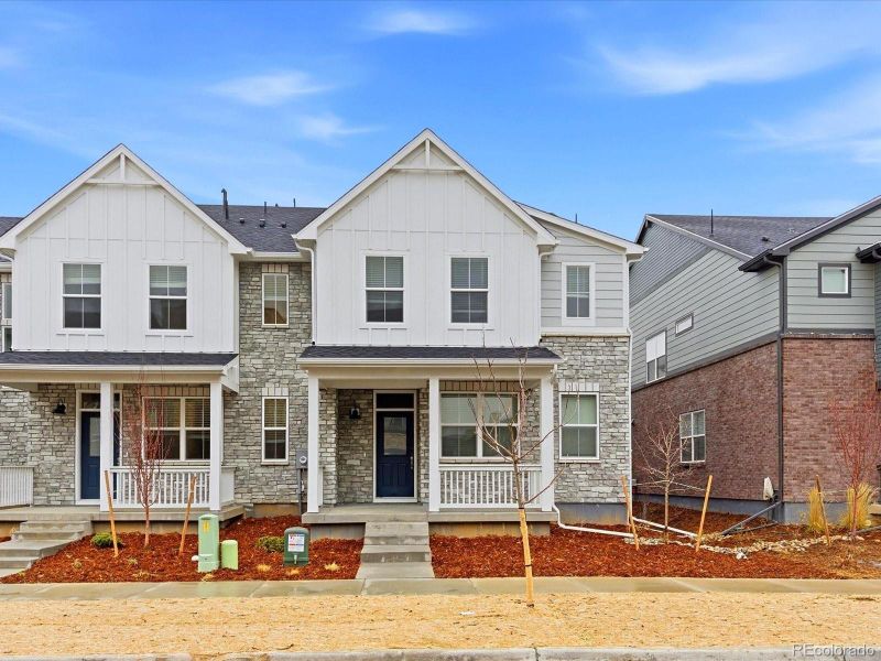 In-progress construction of a new home in , Aurora, CO (Image 24).
