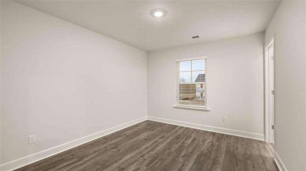 Spacious, unfurnished interior of a new home in The Gates at Pates Creek, Hampton (Image 29). Spacious, unfurnished interior of a new home in The Gates at Pates Creek, Hampton (Image 29).