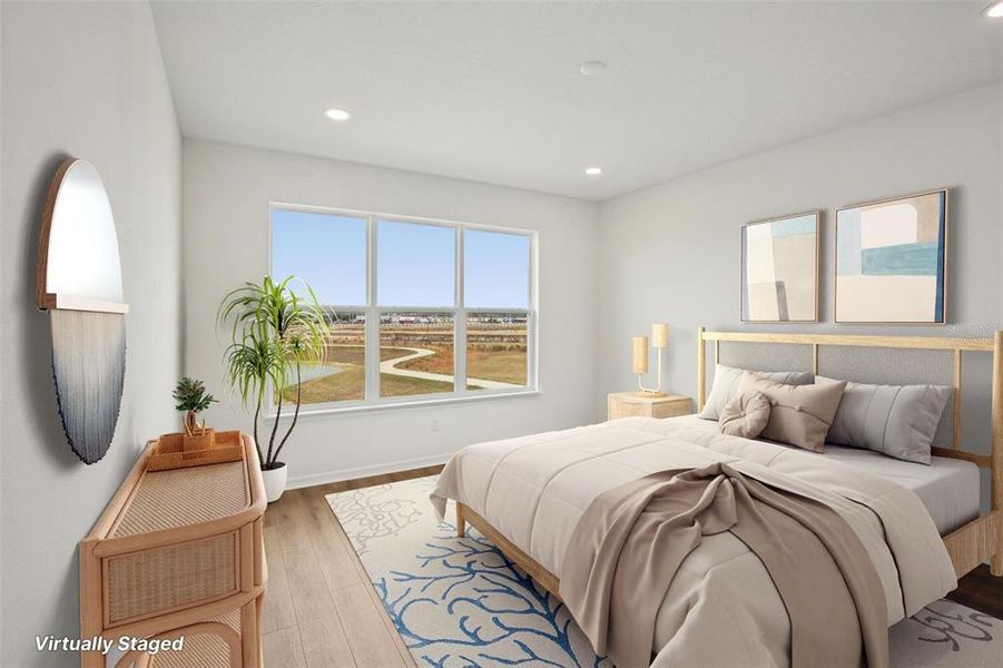 Furnished interior view inside a new home in , San Antonio (Image 16).