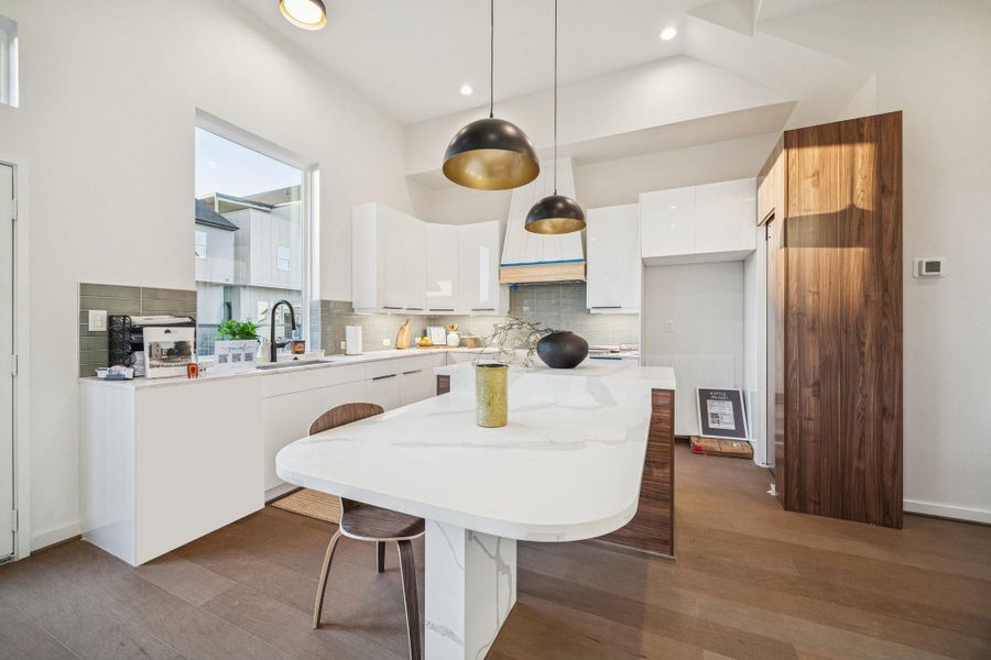 Furnished interior view inside a new home in , Houston (Image 2).