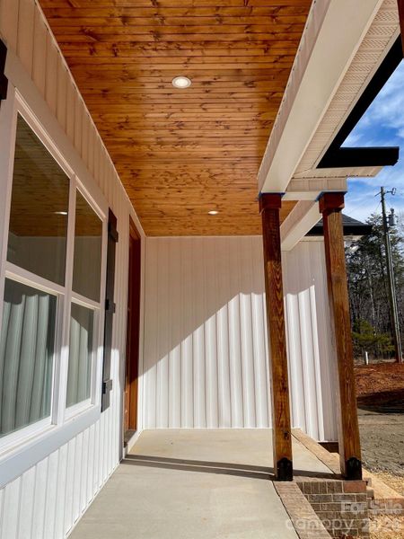 Exterior details and patio area of a home in , Troy (Image 20). Exterior details and patio area of a home in , Troy (Image 20).