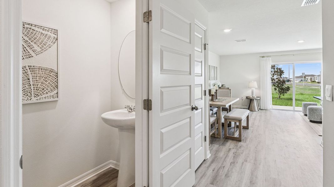 Furnished interior view inside a new home in Annabelle Estates, Lake Wales (Image 27).