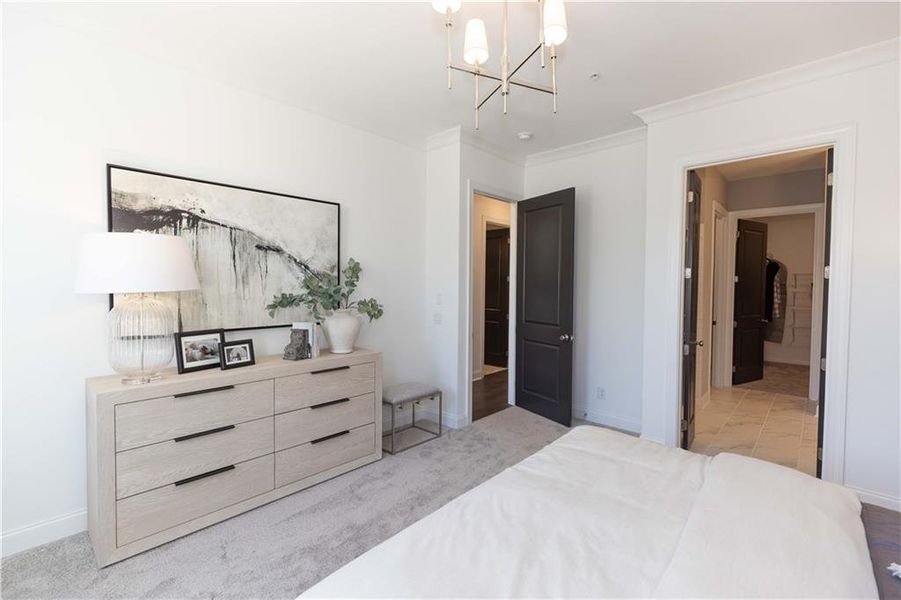 Furnished interior view inside a new home in Waterside Condos, Peachtree Corners (Image 6).