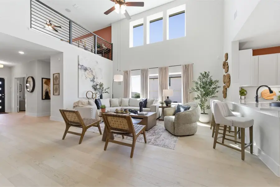 Furnished interior view inside a new home in Heartland, Crandall (Image 11).