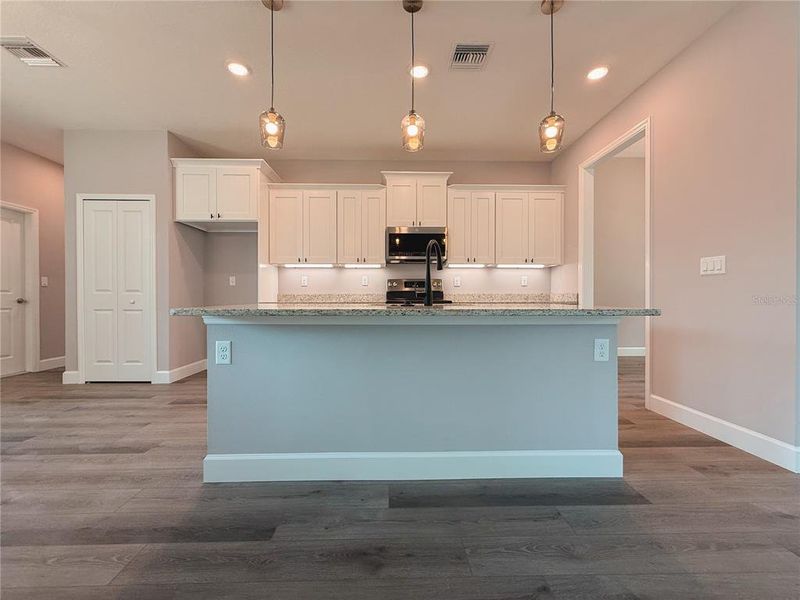 Furnished interior view inside a new home in , Lake Helen (Image 8). Furnished interior view inside a new home in , Lake Helen (Image 8).