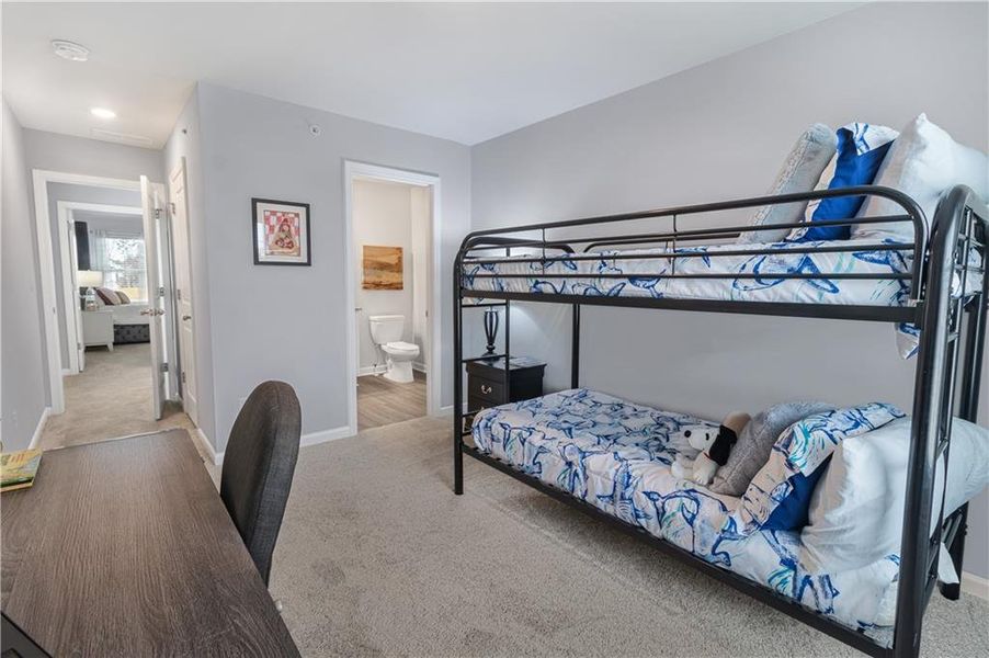 Furnished interior view inside a new home in , Fairburn (Image 30).