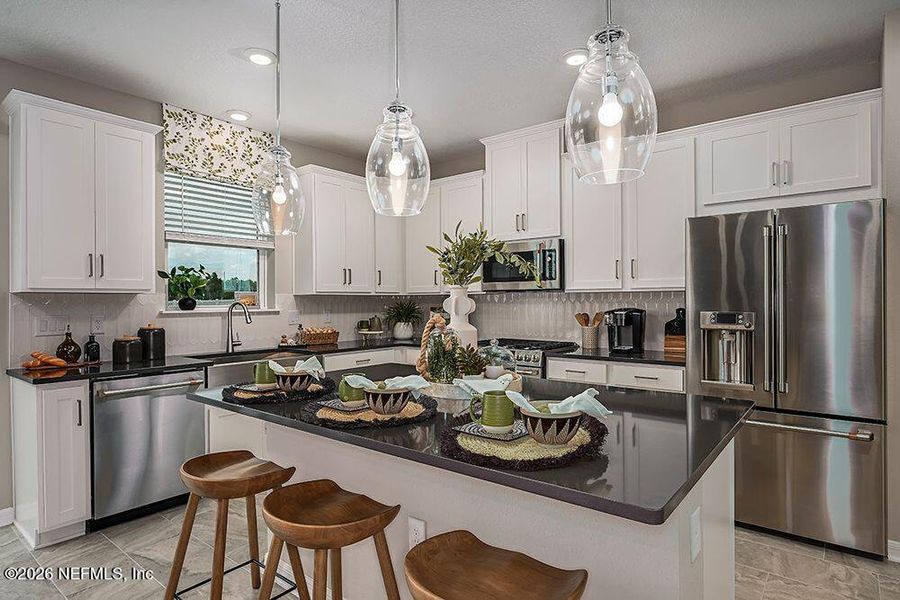 Furnished interior view inside a new home in , St. Augustine (Image 18).