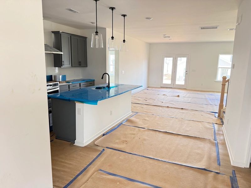 In-progress construction of a new home in Rowland's Grant, Fuquay Varina, NC (Image 10). In-progress construction of a new home in Rowland's Grant, Fuquay Varina, NC (Image 10).